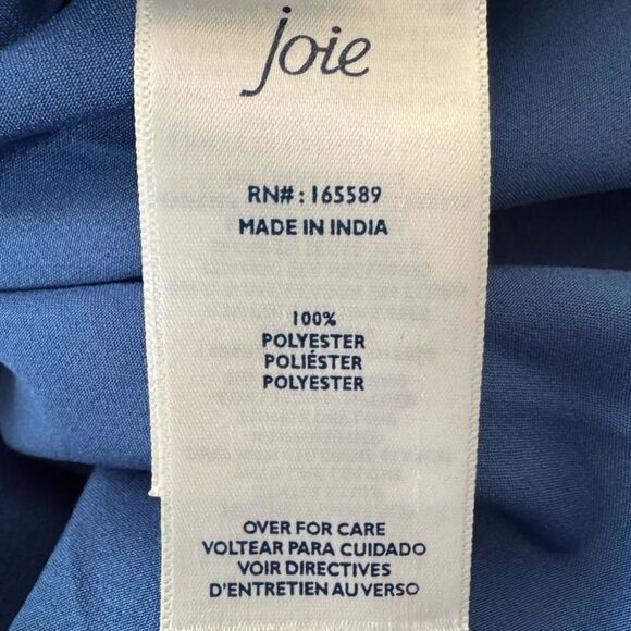 Joie Long Sleeve Tiered Printed Maxi Dress Parisian Paisley Size Medium - Picture 5 of 6